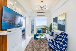 OMP 15C-T2, Seaview, Free Pool & Beach Access, Near Airport, FAST WI-FI, Netflix